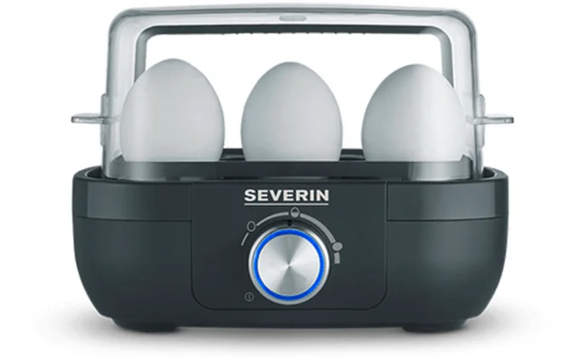 Severin EK 3166 Eierkocher mit Kochzeitüberwachung 420 W Schwarz