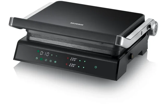 Severin KG 2399 Seveni Comfort Kontaktgrill 2000 W schwarz