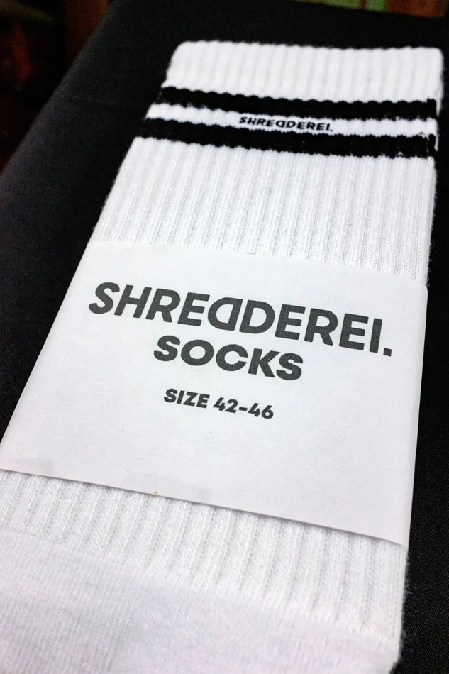 SHREDDEREI SOCKS | schwarz – Bild 2