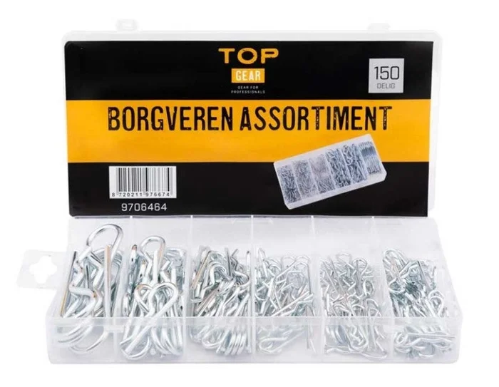 Sicherungsfedern-Sortiment 150 Stück