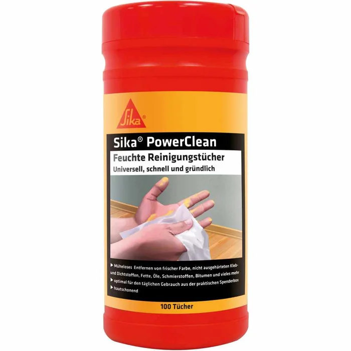 Sika PowerClean Reinigungstücher 100 Stück