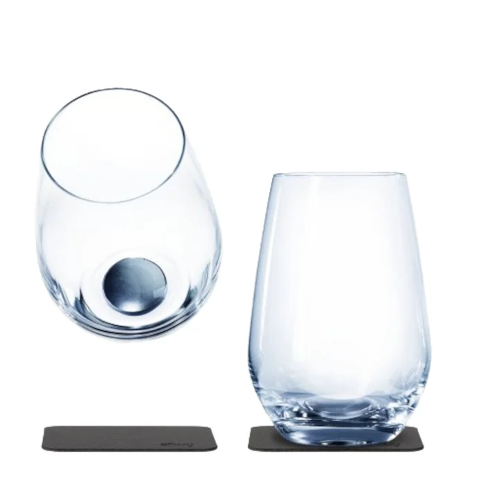 Silwy Magnetiska Drinkglas i kristall (2-pack)