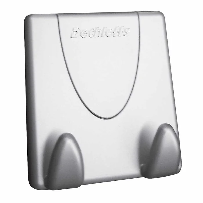 Siro Hakenleiste mit Dethleffs-Schriftzug, 2-hakig