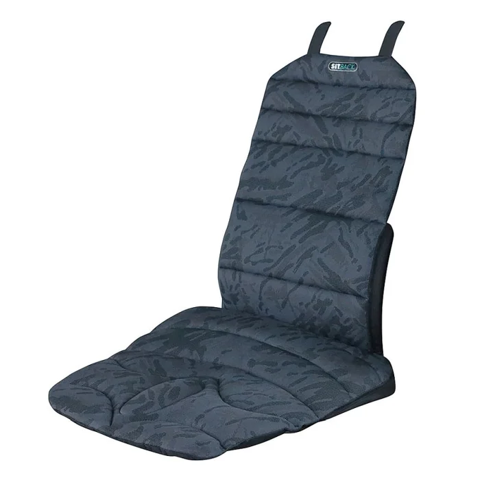 Sitzauflage Basic light schwarz / grau