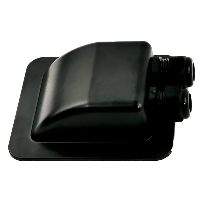 Solara Dachdurchführung 2 Ausgänge schwarz