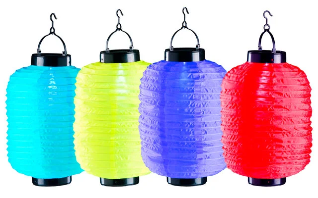 Solarleuchte LED Lampion
