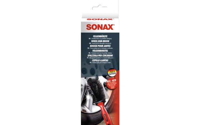 SONAX Felgenbürste für Stahlfelgen und Alufelgen
