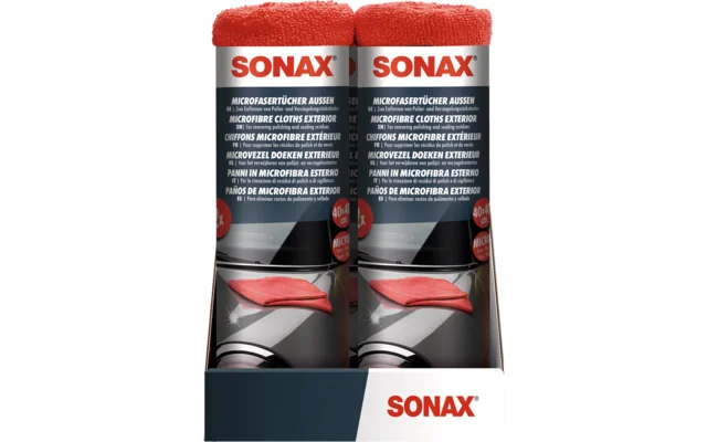 SONAX Mikrofasertücher außen 2 Stück