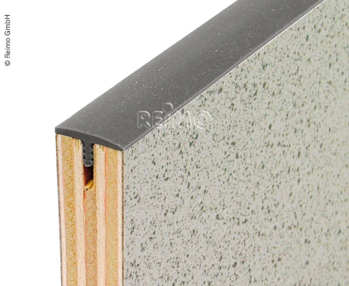 Standard 15mm T-Umleimer – mittelgrau 40m