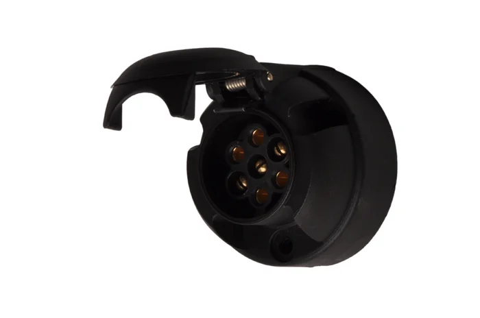 Steckdose 7-polig PVC mit Nebelscheinwerferschalter