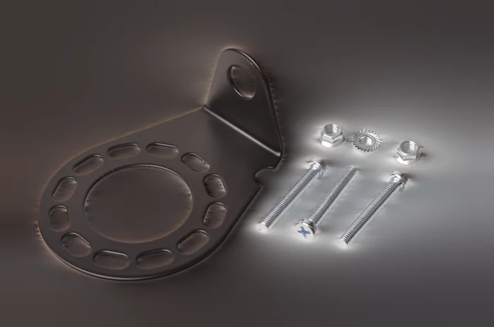 Steckdosenhalter Metall 107×72 mm