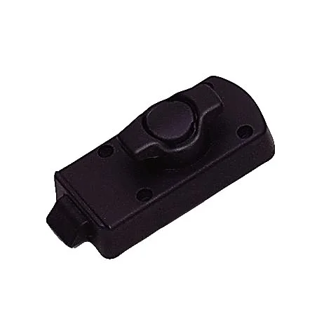 STS Innenschloß Europa Kunststoff schwarz Türstärke 32-36 mm