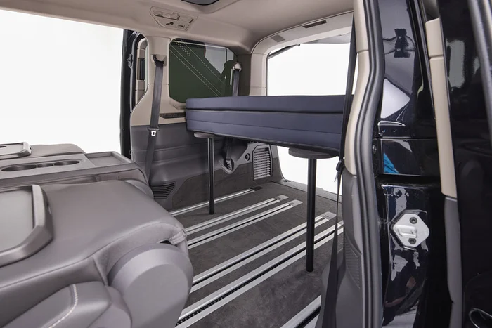 Stützfuß Set (bei 5-sitzigen Fahrzeugen) für Schlafmodul Volkswagen Multivan >202