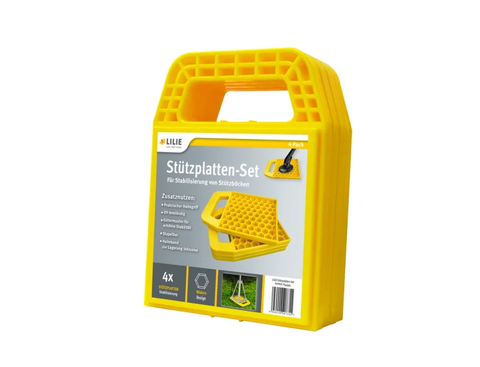 Stützplattenset Jack Pads für Stützbocksatz Jumbo