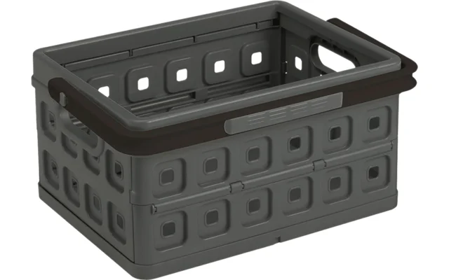 Sunware Square Klappbox mit Griff 24 L anthrazit