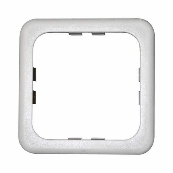 System 10.000 Abdeckrahmen 1-fach, silber