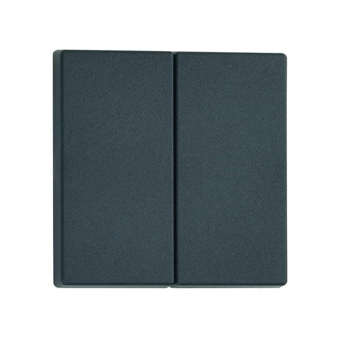 System 20.000 Doppelwippe für Schalter/Taster, schwarz