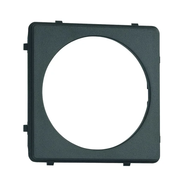 System 20.000 Zentralplatte 20035 schwarz