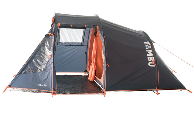 Tambu ABAKASA Familien Tunnelzelt für 4 Personen