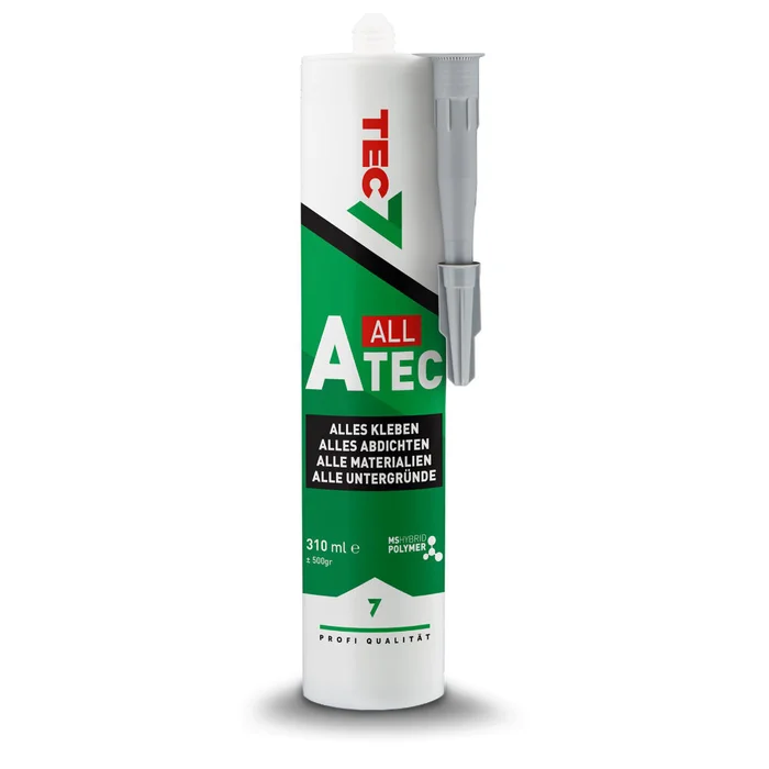 TEC7 Klebe- und Dichtmittel A-Tec 310 ml, hellgrau