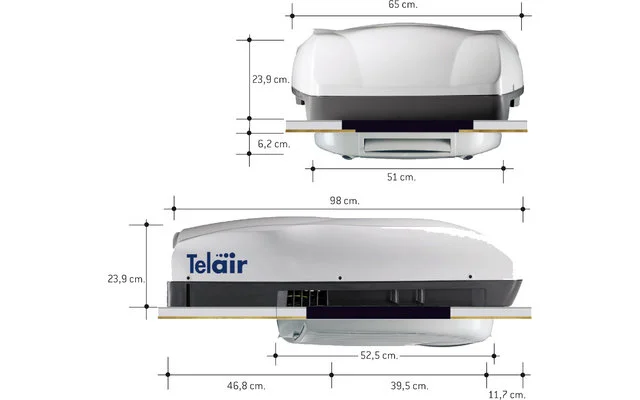 Teleco Telair Silent Dachklimaanlage