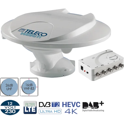 Teleco Wing 11 Mini 12/230V TV-Antenne