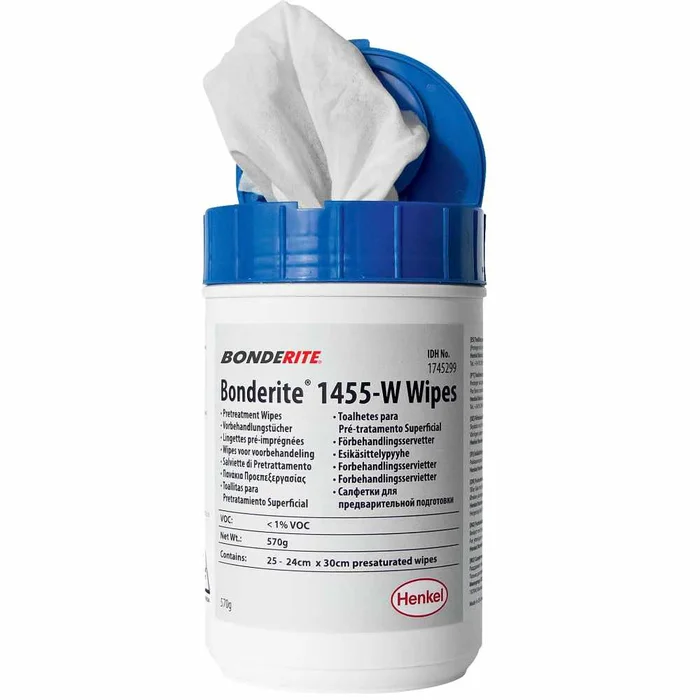 Teroson Bonderite M-NT 1455-W Wipes Konversionsbeschichtung