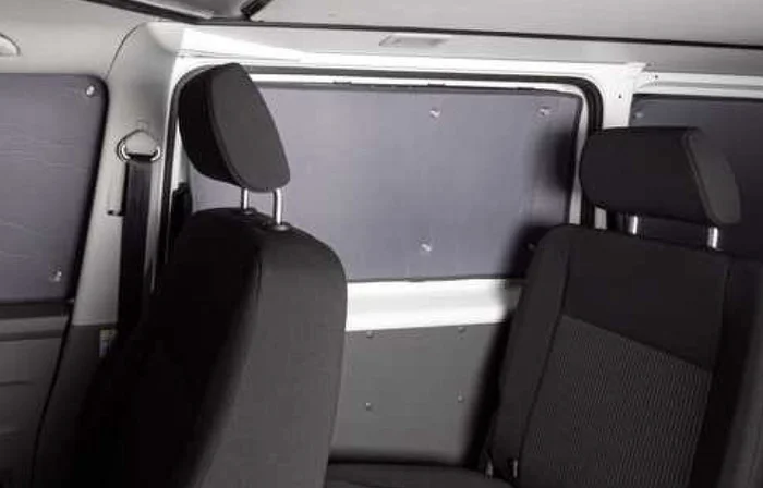 Thermo-Verdunkelungsmatten mit Saugnapfbefestigung für Ford Tourneo Custom >2023