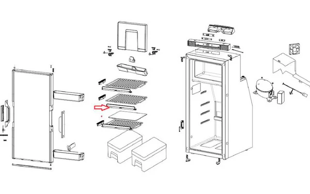 Thetford Lebensmittelbehälter T1090/T2090