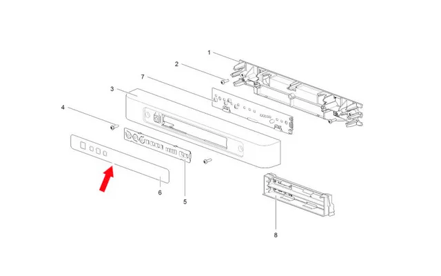 Thetford SR Aufkleber für N4000-Serie mit LCD-Anzeige Kühlschränke