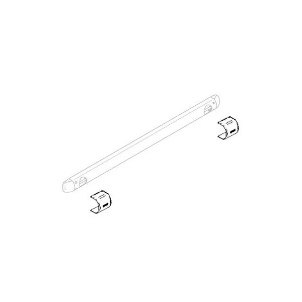 Thule Abdeckkappe Befestigungsschiene für Fahrradträger, 2 Stk (Nr.307328)