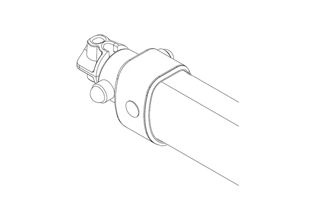 Thule Adapter 4 Point Fixation Adapter-Set auf Fiamma-Halterung