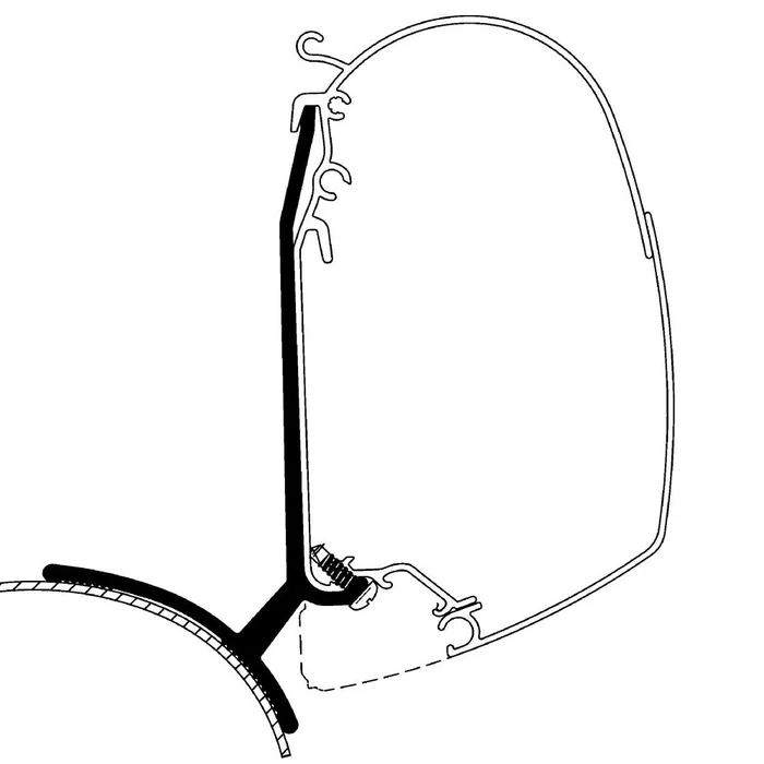 Thule Adapter für Renault Trafic, Opel Vivaro, Fiat Talento u. Nissan NV300