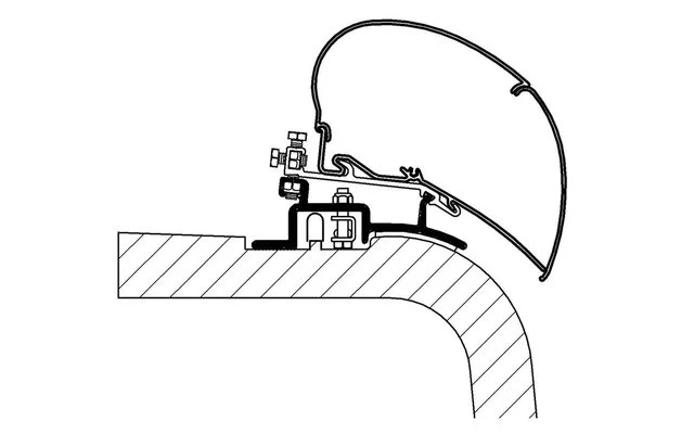 Thule Adapter-Set für Ducato/Jumper/Boxer