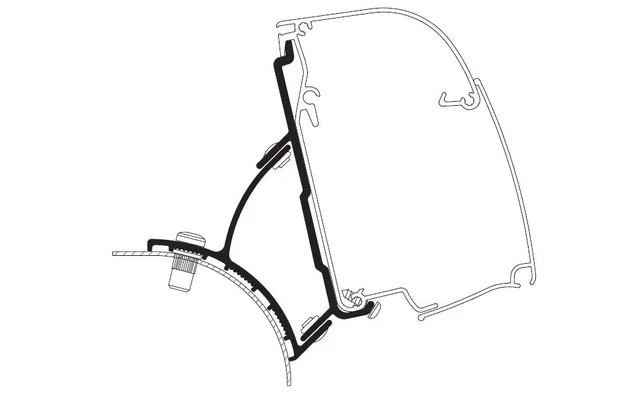 Thule Adapter T 4200 VW T5/T6 Minivan