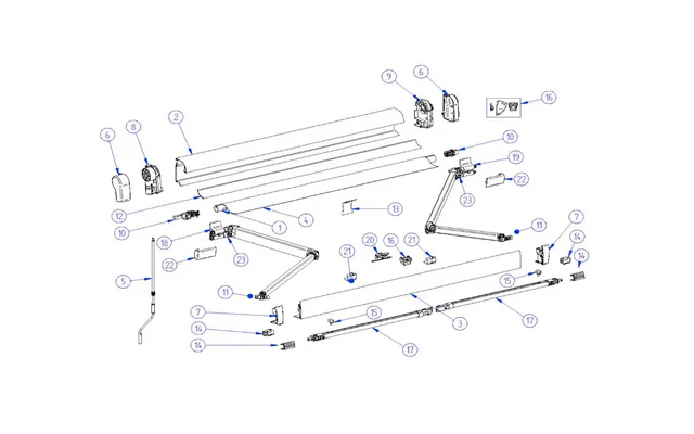 Thule Endkappen (für Typ 4900)
