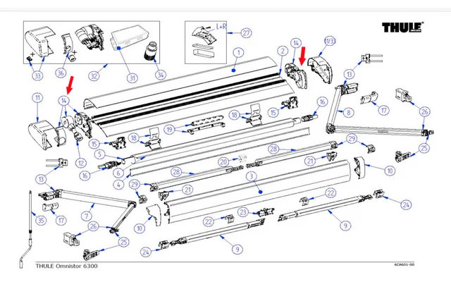 Thule Endplatten-Satz