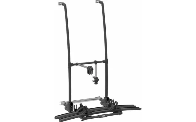 Thule Excellent Fahrradträger Schwarz für 2 Fahrräder, E-Bike geeignet