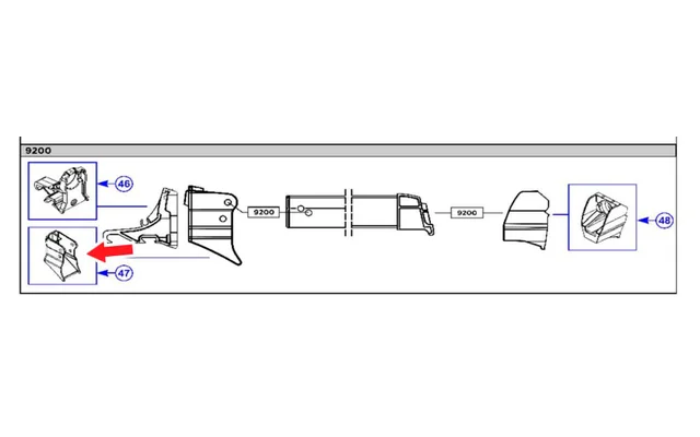 Thule Klemmprofil-Halterung Gehäuse