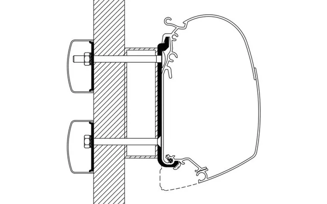 Thule Markisenadapter Eden Allegro Trigano > 2010