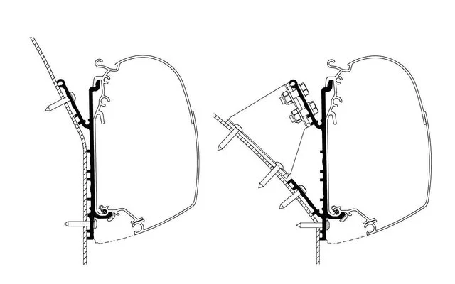 Thule Markisenadapter Knaus Deseo