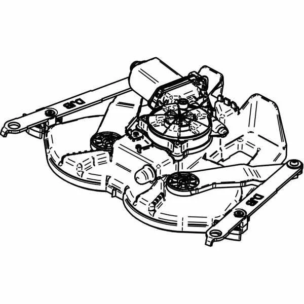Thule Motor inkl. Scheren-Mechanismus für Slide-Out Step G2 Crafter ab 2022