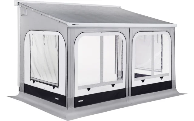 Thule Panorama Markisenzelt für Ducato / Jumper / Boxer / Movano > 2022 H2 Lift roof mit Markise Omnistor 5200