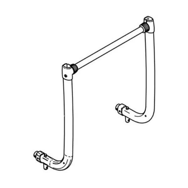 Thule Tragarme unten mit Querstrebe Excellent, schwarz (Nr. 1500603214)