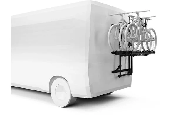 Thule VeloTrack Fahrradträger für Ducato / Jumper / Boxer / Movano / Proace Max passend für 2 Fahrräder, E-Bike geeignet