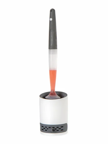 Toilettenbürste Silikon – Weiß / Grau