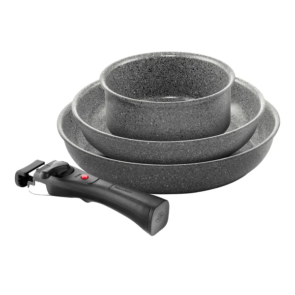 TORRE Kochgeschirr Komplett-Set, 4-tlg