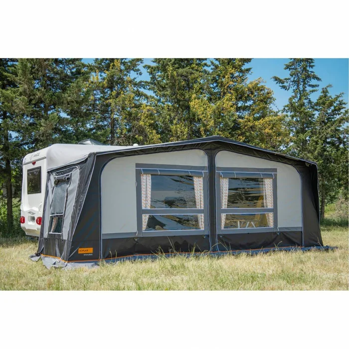 Traditionelles Vorzelt für Wohnwagen Wandel Falconwood SOPLAIR