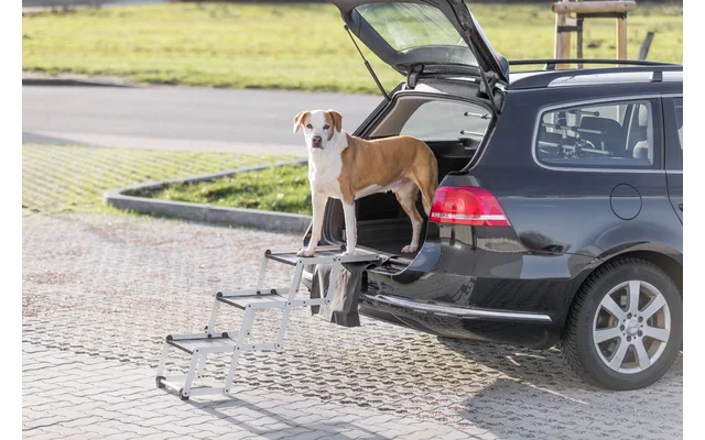TRIXIE Aluminium Falt-Treppe für Hunde