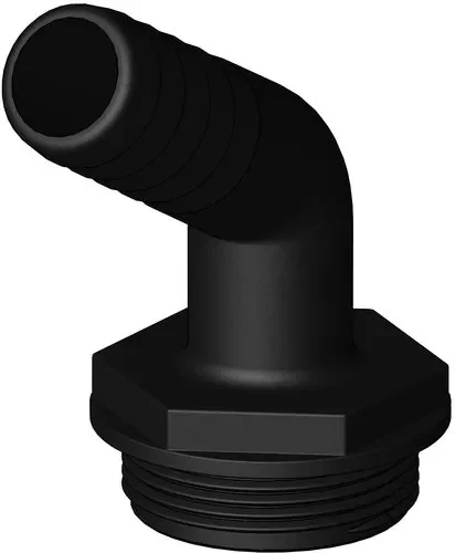 Trudesign Aquavalve slangestuds sort 120° 1 1/2″ 25mm